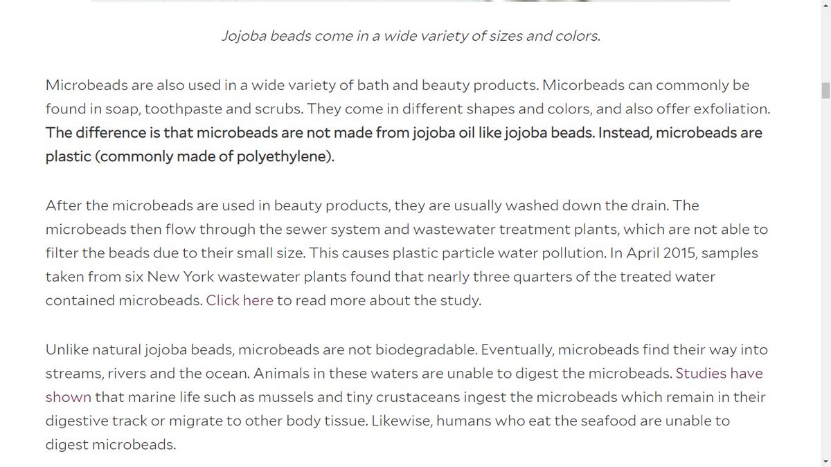 The red beads are jojoba beads/esters - made of jojoba oil, vitamin C and vitamin E! GentleMoisturisingEnvironmental-friendly choice!Light reading on  https://www.soapqueen.com/bath-and-body-tutorials/tips-and-tricks/jojoba-beads-vs-microbeads-whats-the-difference/