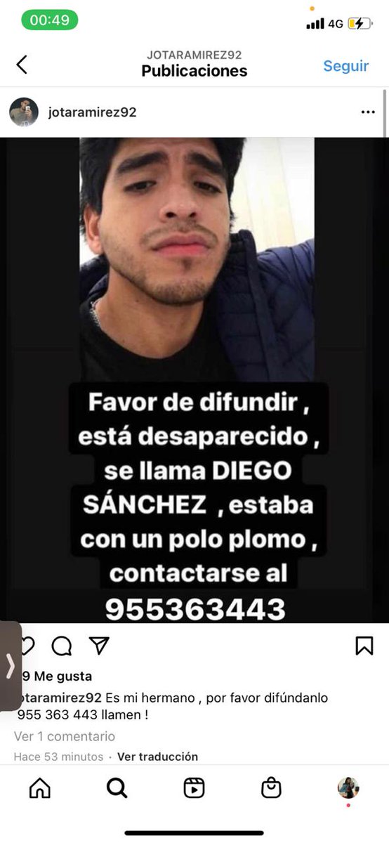 kiostaz's tweet photo. @rmapalacios Diego Sanchez SIGUE DESAPARECIDO 
Esta es la cuenta de IG de su hermano. Si lo encuentran, llamar al 955 363 443. https://t.co/Sqaq5r8XKs