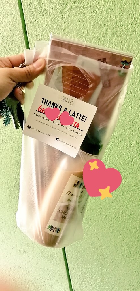 ClumsyKleio's tweet photo. Special thanks to @TobikkoPH, @AyaYamada_artsy and @hellocoffeecafe! ❤️☕ 

Just waiting for my coffee to chill and then Imma binge watch past Itadaki High JUMP episodes!
 
#JUMPtoMemoryLane 
#TobikkoPH
#HelloCoffeeCafe
#HeySayJUMPデビュー13周年
#HeySayJUMP https://t.co/K5eubnpo6S