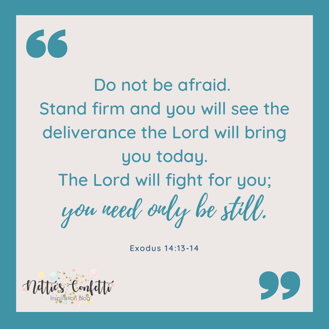 NettiesConfett1's tweet image. {New Blog Post}
As I was getting (re)acquainted with Moses and learning more about his adoption, this verse has been used by the Holy Spirit in the most anxious times to calm my heart.
nettiesconfetti.com/adoption-in-th…
#inspirationblog #adoption #adoptionsa #adoptionawarenessmonth #adopt