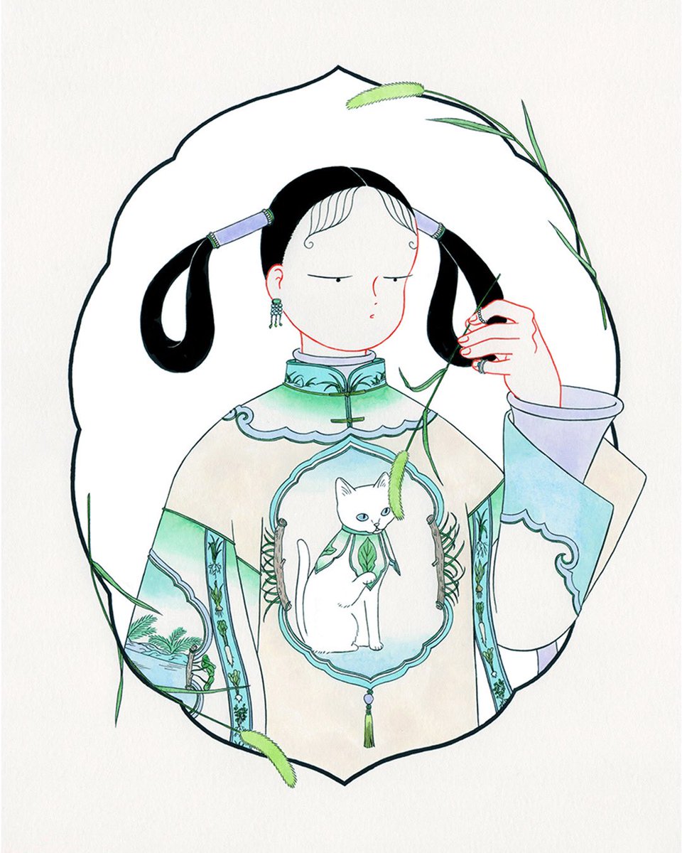 Wave21 大津萌乃さんの作品です つけペンとカラーインクで描いています 大津萌乃 Wave イラストレーター つけペン カラーインク