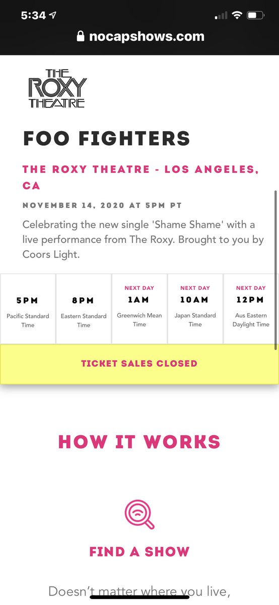 alltwistedup's tweet photo. So, I’m guessing the ultimate solution was... @foofighters @nocapshows #roxytheater #foofighters #nocapshows https://t.co/z7EXVAwfps