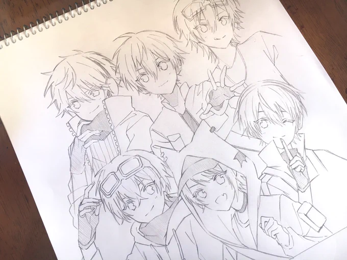 今更やっと『向こうへ』のイラストを描き始めるなどしている... 