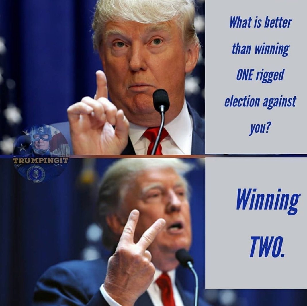 Anchorman_USA's tweet photo. #2TermPresident #4MoreYears
#Election2020
#MAGA #KAG #Trump2020
#Winning https://t.co/a8Op3zOWcF