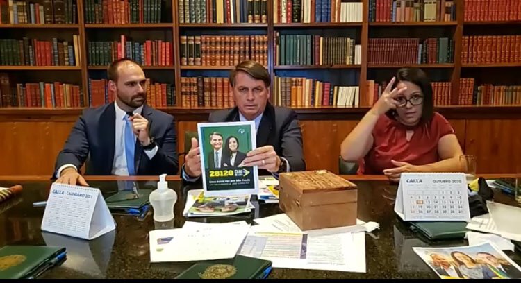 He mostly just endorses people through Facebook posts and videos where he lists mayoral and council candidates. Not on the ground, not doing any real organizing.