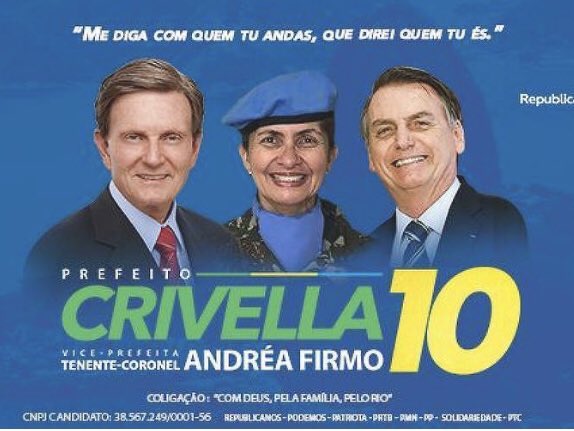 The two main candidates backed by the Bolsonaros are Marcelo Crivella in Rio and Celso Russomanno in São Paulo, both of the evangelical Republicanos party. Both are very likely to lose to more moderate centre-right candidates.