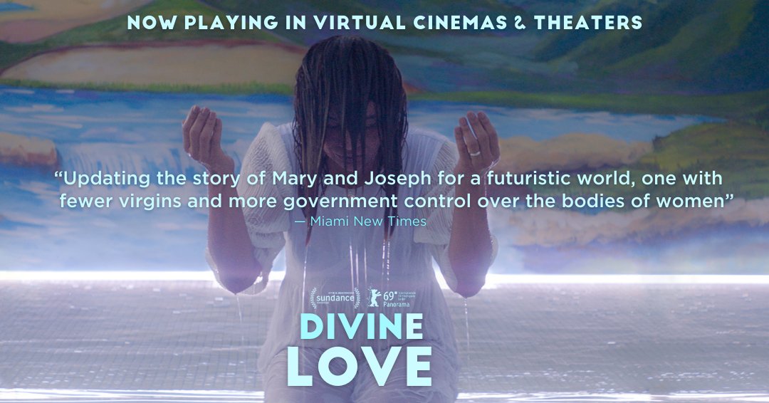 OutsiderPics's tweet photo. #TrueLoveShares Experience DIVINE LOVE 🕊💜, an unorthodox religious tale by Gabriel Mascaro, NOW PLAYING IN VIRTUAL CINEMAS &amp; THEATERS. Pick your local arthouse and get your tickets: https://t.co/V3vnVX81zI 

#DivineLoveMovie #BrazilianCinema #OutsiderPictures https://t.co/eaZdqpUiY9