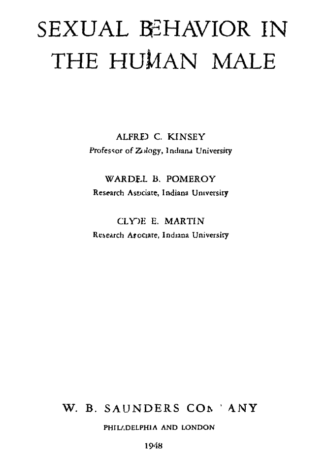 Kinsey's research is based off him recording "orgasms" of 5 month old boys. Included image directly from his book to show it's real