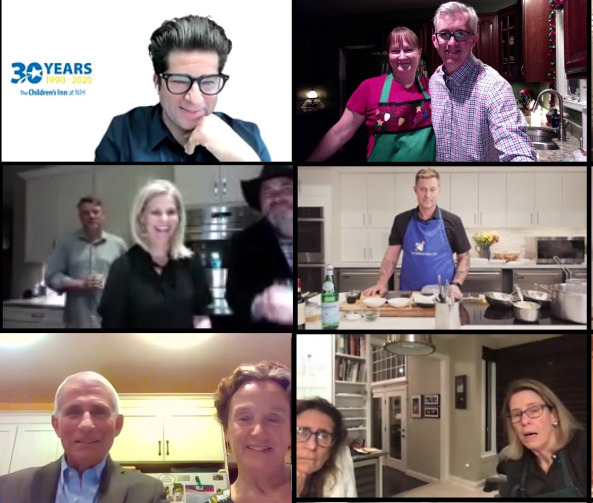 matthewperry01's tweet photo. Had an awesome time on Zoom learning to cook from @BryanVoltaggio &amp; chatting with @NIHDirector Dr. Collins and @NIAIDNews Dr. Fauci at the #CookINN benefit event for @TheChildrensInn.  @billyharris was a great host.   Thank you @jennielucca and The Inn! https://t.co/oZu1CsYODL