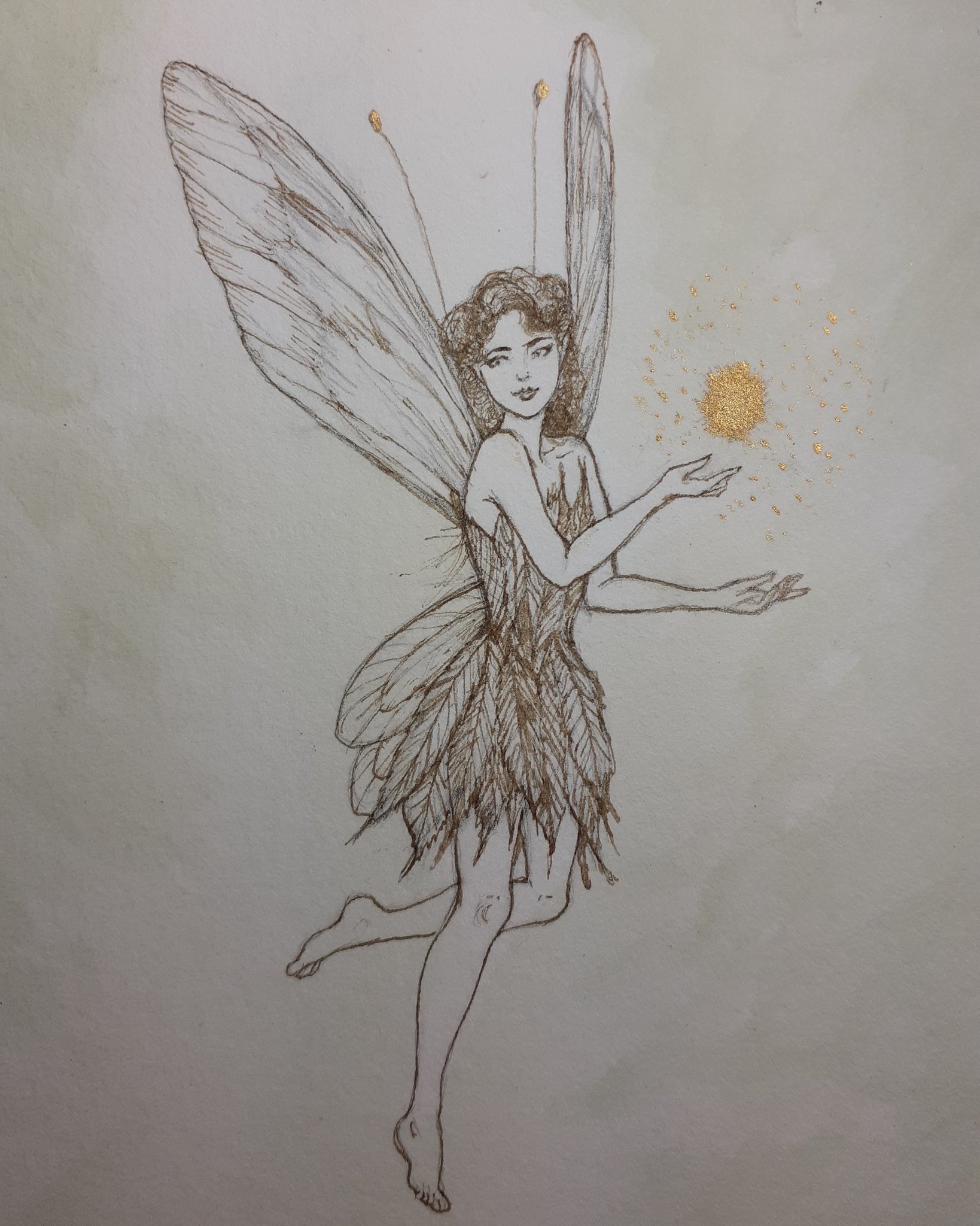 Update more than 189 fairy sketch images latest