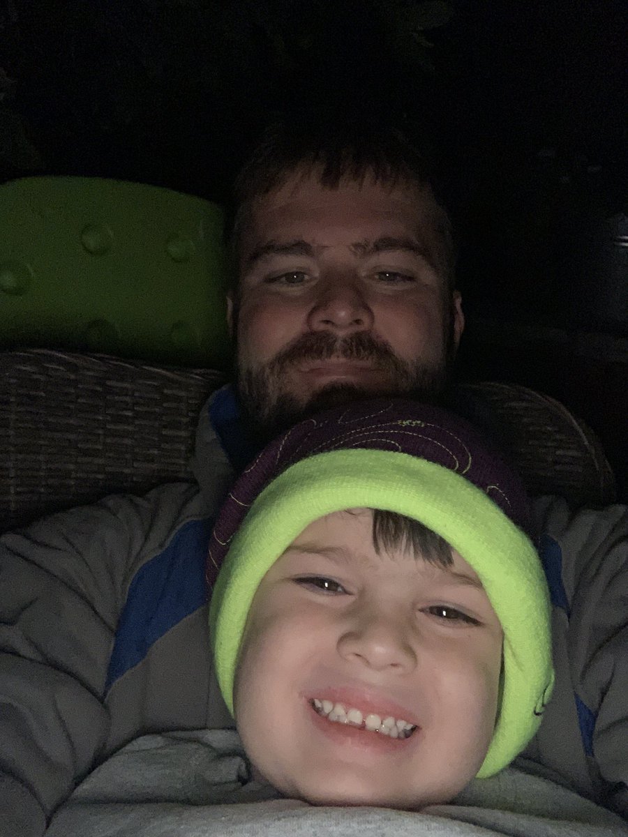 CoachAtkins22's tweet photo. Love me some backyard camping with this dude! He is growing up too fast! https://t.co/PLHkfUSNnf
