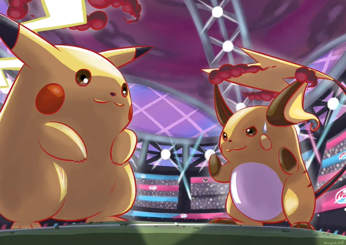 剣盾1周年おめでとう!!エースバーンを始めとした色んなポケモンが好きになってこの一年でたくさんポケモンの絵も描きました。これからもポケモン楽しむぞ!#ポケモン剣盾1周年 