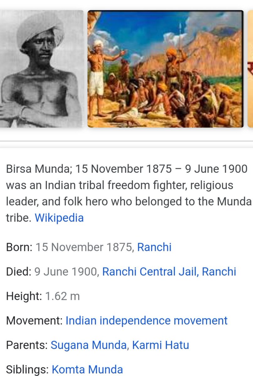 NabaKumarMishr1's tweet photo. Tribute to the great hero and young tribal freedom fighter BIRSA MUNDA  on the occassion of his birth anniversary..... https://t.co/cWKteUqDtM