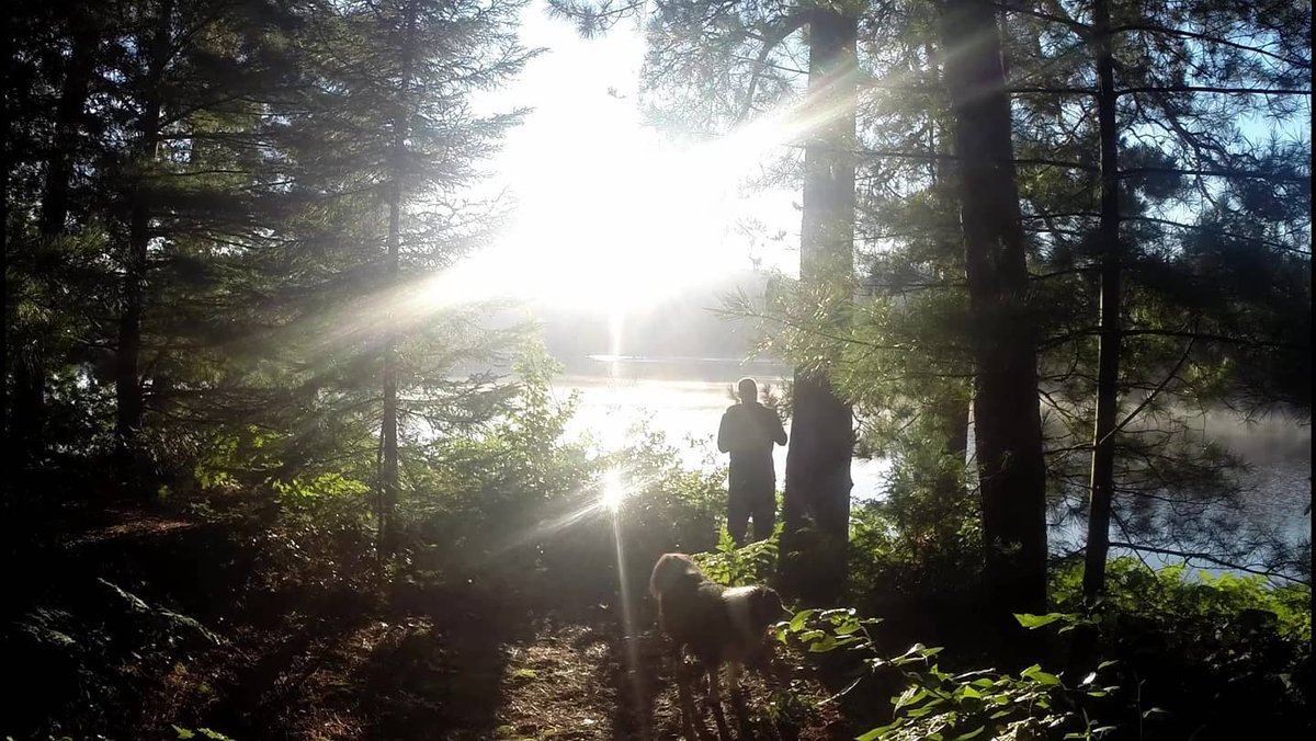 UpNorthMatt1's tweet photo. Wolf Lake 2020!  Finally got my latest video finished...check it out on YouTube!

https://t.co/MKM4p65CJn
.
.
#upnorthmatt
#solocamping #campingwithdogs #adventurer #youtube #youtuber #savewolflake #bushcraft #camping #hammockcamping #solopaddle #bordercollie https://t.co/f9BZ1D9m7l