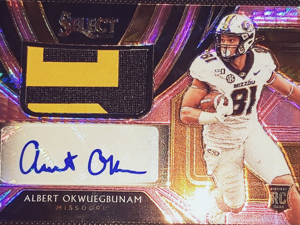 CardzWills's tweet photo. Available now at Wills Cardz UK

https://t.co/Ai4kUyqPEk

2020 Panini Chronicles Draft Picks Albert Okwuegbunam RPA

#NFL 
#NFLUK 
#denverbroncos 
#BroncosCountry 
#albertokwuegbunam 
#rookiecard 
#autograph 
#tradingcards 
#ebayuk 
#FREEDELIVERY
#WillsCardzUK https://t.co/hGL9u4yD3i