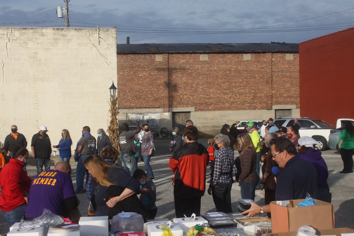 The Christmas For Kids cakewalk and auction raised $4,000 today for children in Trousdale County. Thanks to everyone who participated. Special thanks to the Justified Motorcycle Club which donated $700, to <a href="/Publix/">Publix</a> and to <a href="/kroger/">Kroger</a> for generous donations of baked items for today!