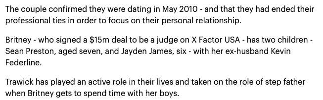 The publicist Jeff Raymond would then take an active role in continually brushing off reports that Britney and Jason were on the rocks and ending their engagement.  #FreeBritney