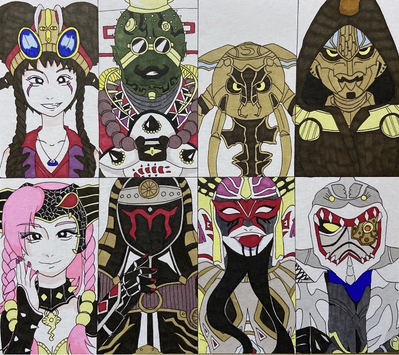 ジゲン 我らジャカンジャ 暗黒七本槍 参上 忍風戦隊ハリケンジャー完走記念 完走して大分経ちますが七本槍バージョンです T Co Esrqr8lwkp Twitter