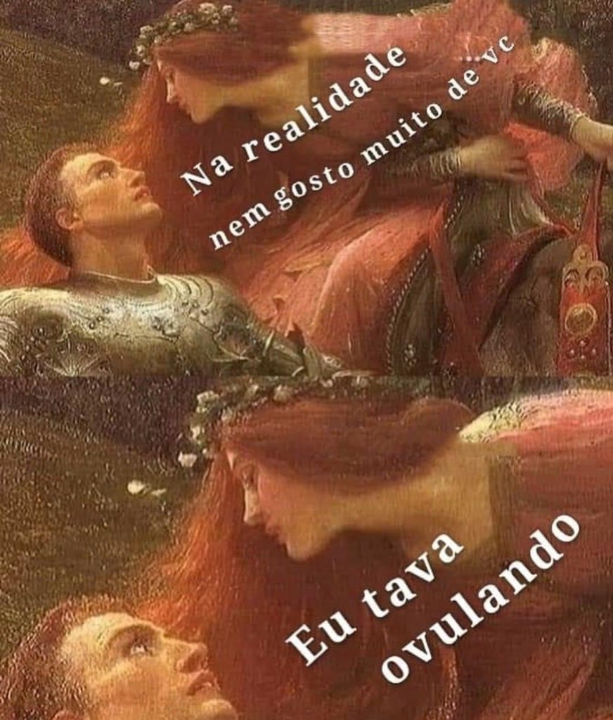 sailorcamis's tweet photo. não fui eu, foi o meu período fértil https://t.co/Co1YAIKl4g