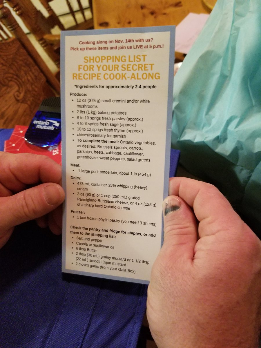 jenleblond's tweet photo. #FFCOGala2020 what a great idea! I did not  notice the prep side of the shopping list so we were a bit behind. All good in the end, we just had time for more drinks!
@JasonLeblond1 @joshleblond @wayne19966285 https://t.co/7I1OeAnxqV