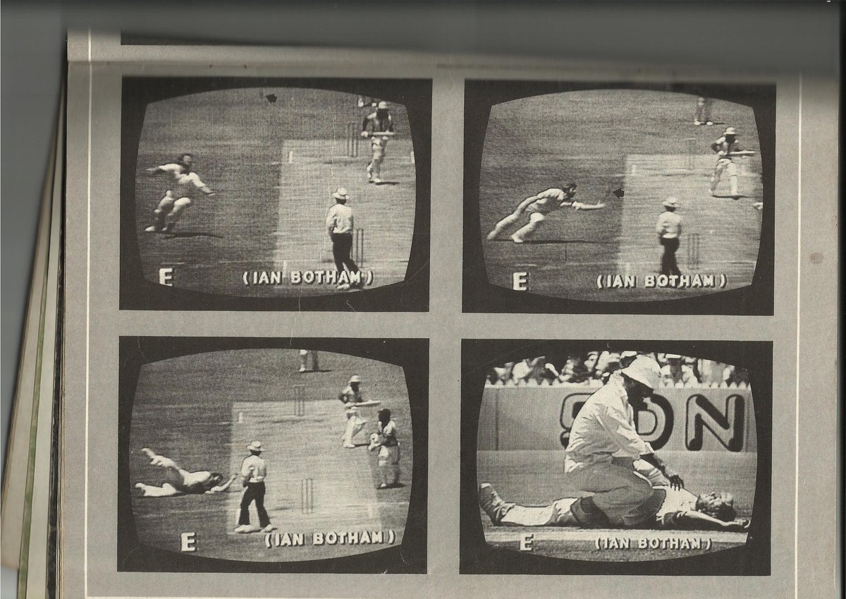 allthatcricket's tweet image. @RenegadesWBBL #classiccatch -What an effort by Tahuhu for a caught n bowled– #RenegadesvStars something similar to Sir Ian Botham #WSC #ENGvWI 1979