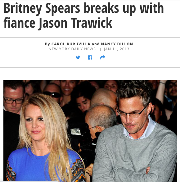 And a few days later, Jeff Raymond would announce that Britney and Jason were breaking up in a statement claiming that it was a difficult decision made by "two mature adults."  #FreeBritney