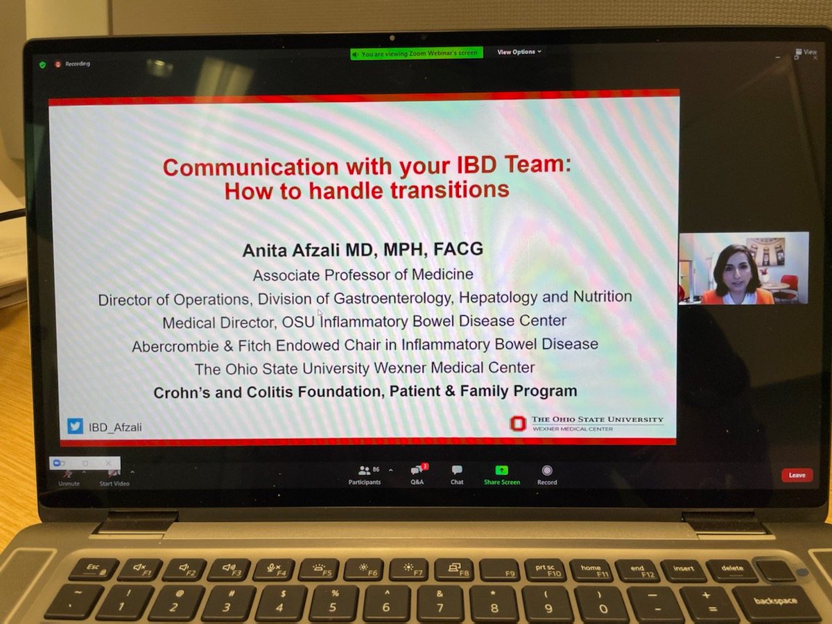 IBD_Afzali's tweet photo. @CrohnsColitisFn How to handle transitions to adult care in #IBD #PediatrictoAdultTransitionProgram
@EugeneYenMD #RussCohen Great program!
#OSUIBDCENTER https://t.co/3VPaQ8M2dA