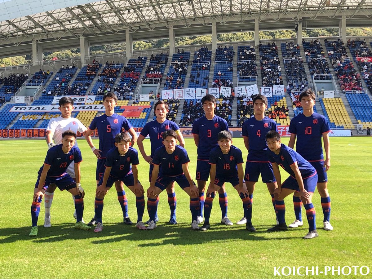 コーイチフォト Koichi Photo 九国大付スタメン 第99回全国高校サッカー選手権福岡大会 11 15 日 ベスト電器スタジアム 決勝 九国大付 Vs 東福岡