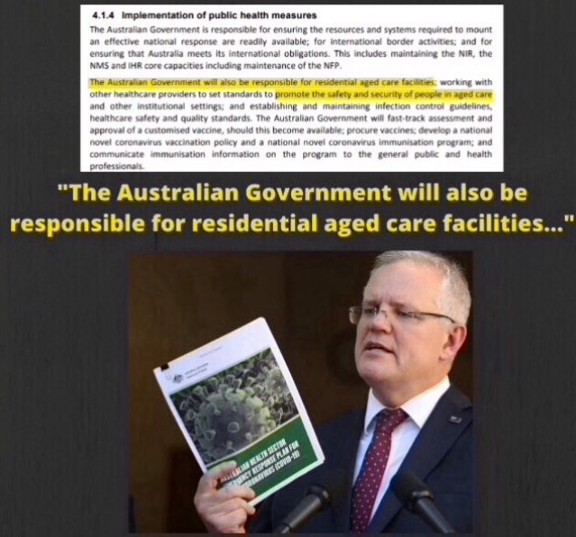 17. As a quick aside how goods being responsible for aged care and not have a Covid plan? #insiders  #ScottyFromMarketing  #agedcare  #agedcarecrisis