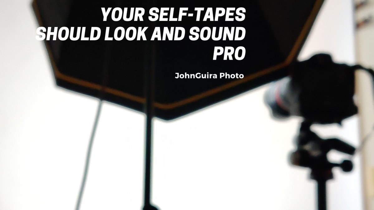 JOHNGUIRA's tweet photo. Actors understand, their #Selftape plays an important part in their audition. Need help with yours? #ActorSelftape #NYCPhotographer #Auditions #Actors https://t.co/9Dbra5FlMf