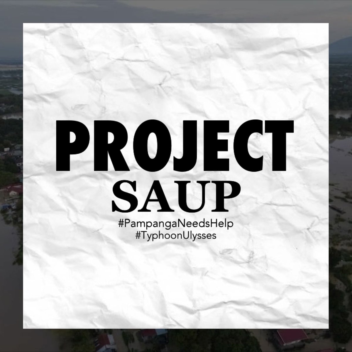 Gidcarreon's tweet photo. ❗️CALL FOR DONATIONS
#ProjectSaup
Maraming bahagi ng Pampanga ang nakakaranas ng matinding pagbaha matapos ang malakas na pagulan sa gitnang luzon bunsod ng bagyong Ulysses. Ang tubig mula sa Nueva Ecija, Bulacan at iba pang katabing lalawigan ay inaasahang bababa pa sa Pampanga https://t.co/m2m2HHUMWW