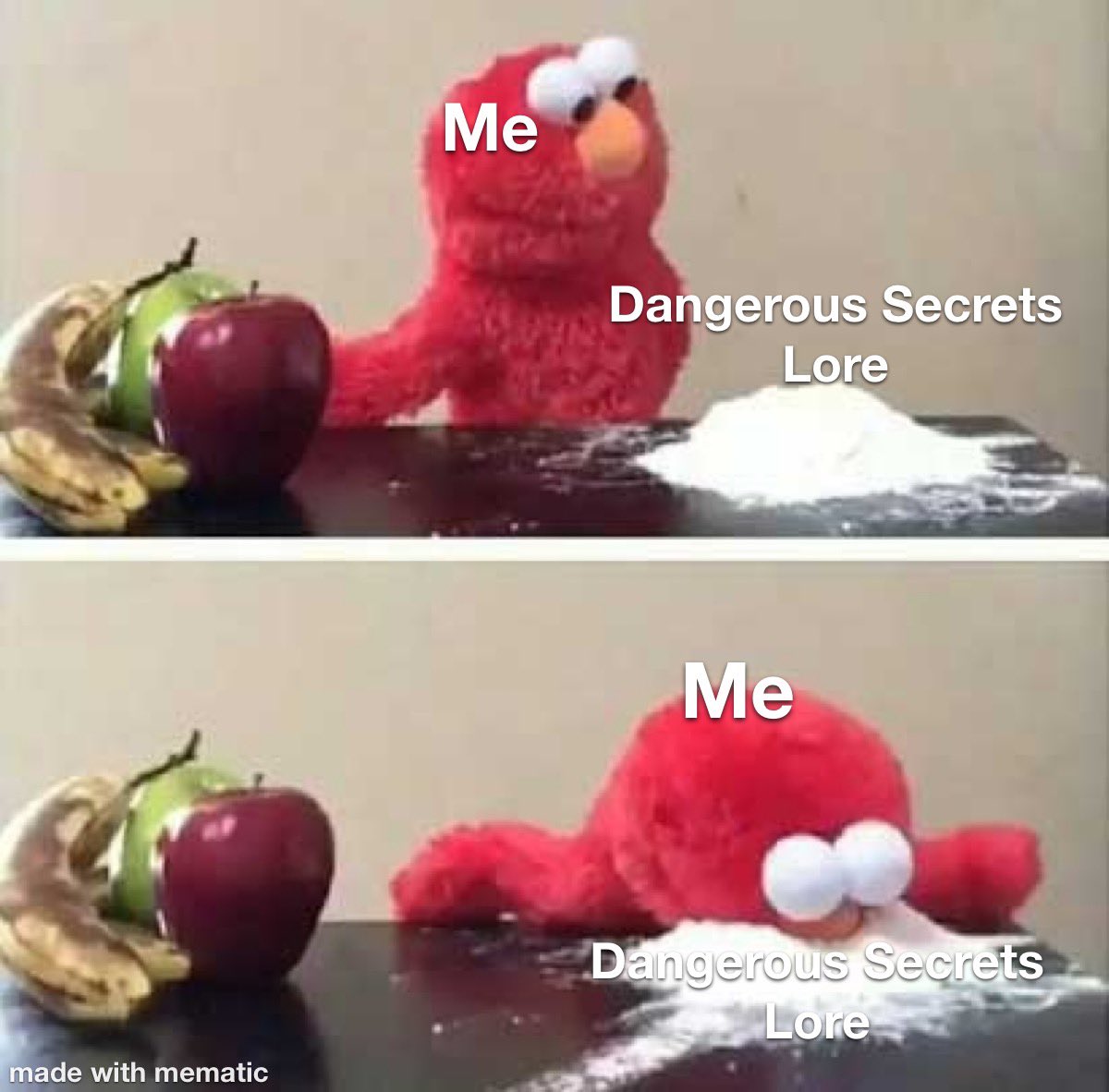 OwlWithAPen's tweet photo. @marimancusi I can’t stop thinking about Dangerous Secrets so until I stop enjoy these memes. https://t.co/kvTmUNkutN