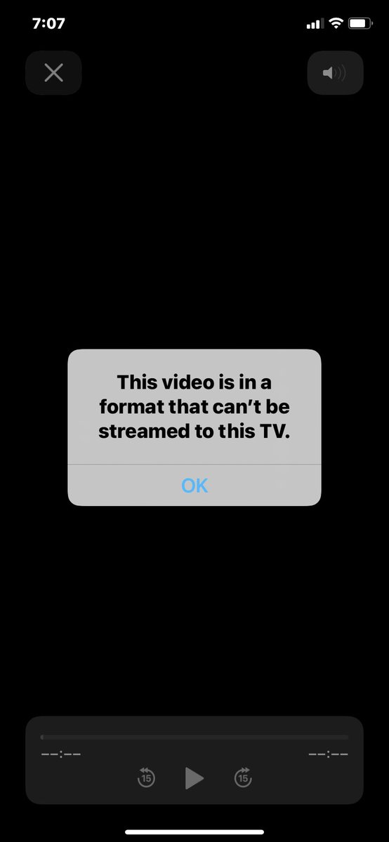 markiberri's tweet image. Is it just me or does Apple’s Airplay platform when mirroring your phone to Smart TV problematic?