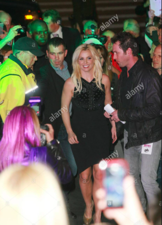 As Britney prepared to launch her new Las Vegas residency, still under conservatorship, Jeff Raymond can be seen parading her around the welcoming ceremony.  #FreeBritney