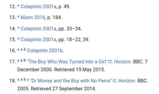 Money's "genius" idea was that gender was a product of social learning, not innate. So we can just surgically construct a vagina for this child and raise him as a girl. As he was an identical twin, we can raise the other kid as a boy normally as control for our new experiment!