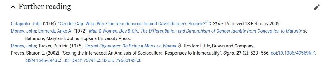 Money's "genius" idea was that gender was a product of social learning, not innate. So we can just surgically construct a vagina for this child and raise him as a girl. As he was an identical twin, we can raise the other kid as a boy normally as control for our new experiment!
