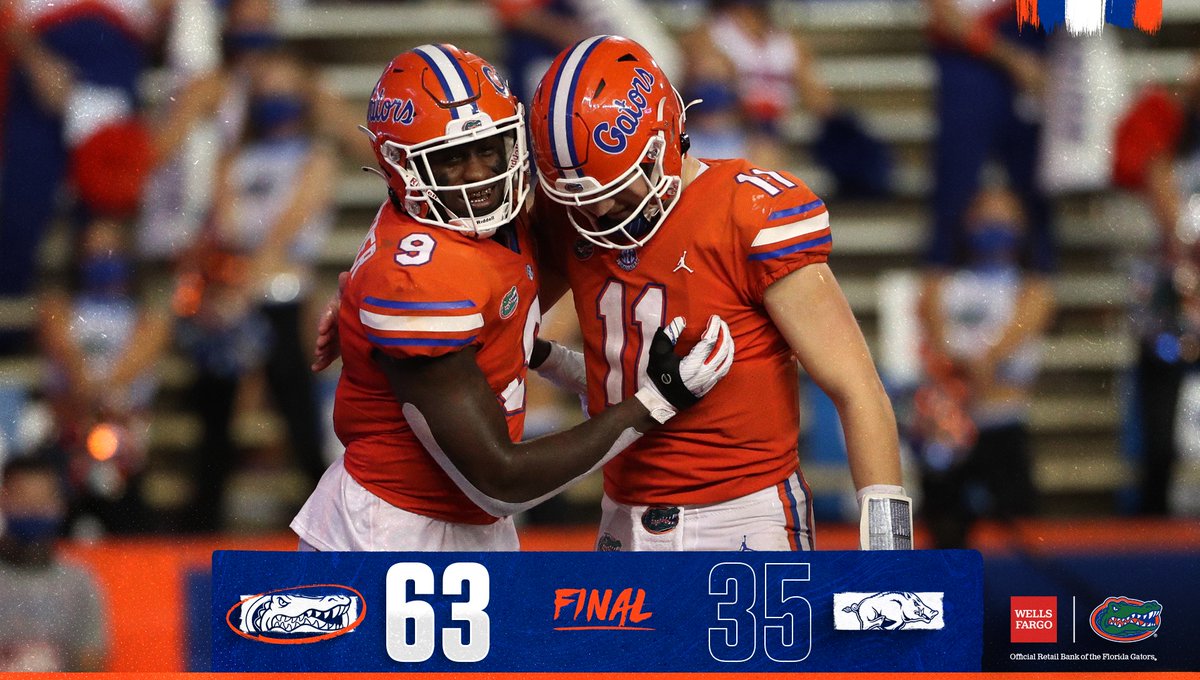 GatorsFB's tweet photo. #GatorsWin https://t.co/Mt9CinuHKS