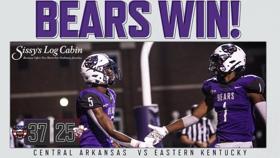Great win for the final home game of 2020. #GoBears #UCABand