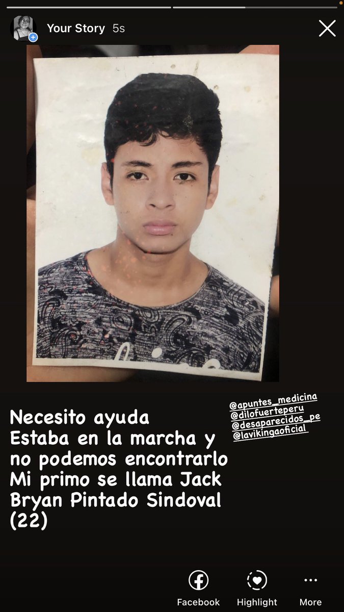 bitchibambi's tweet photo. Por favor necesito ayuda para encontrar a mi primo mi familia muere de angustia @WaykaPeru @whatever_bae_ @bitchibambi @mayenazol @Huevonazo @PapiSergito @iPrickly @malditaternura @GIPEIT https://t.co/3WnqoKERqo