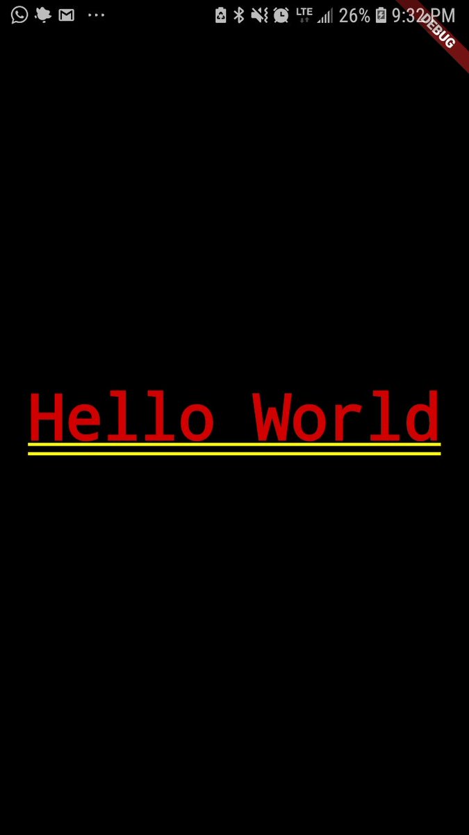 eco_iby_bae's tweet photo. #100DaysOfCode
100days of Flutter code, day01.
Did #HelloWorld with #flutter alongside #TeamSSA alongside
@Wil_AK @ValentineGatwi3 @OlayodeEnoch and @AlphonseBrando2 https://t.co/gytWmUB32c