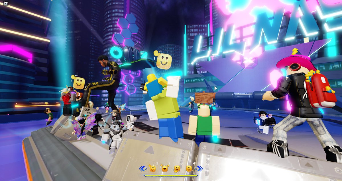cloakedyoshi's tweet image. #LilNasXRoblox