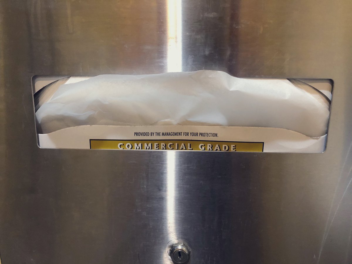 Just curious, is anyone out there using household grade toilet seat covers? #AssCoasters