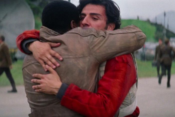 It also gave Poe an unnecessary straight relationship, that served no function to the story, and was seemingly done just to shut down people who wanted to see Finn and Poe as a couple (they got rid of all of Finn's potential romances for no reason)