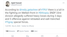 So again, I think it's a reasonable question to ask: just how much did he know in terms of actual details of the coming attack which led to all this misery? Check this thread: Here, he gets detailed info on the TPLF's view of troop deployments. How much did he get earlier?