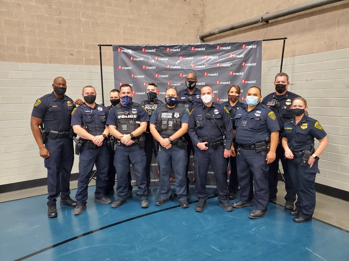 Docrawf's tweet photo. HPD DWI Task Force and several individual officers were honored to be recognized by @MADDOnline for their outstanding work combating impaired driving in Houston @houstonpolice https://t.co/rrPxz0fX6n
