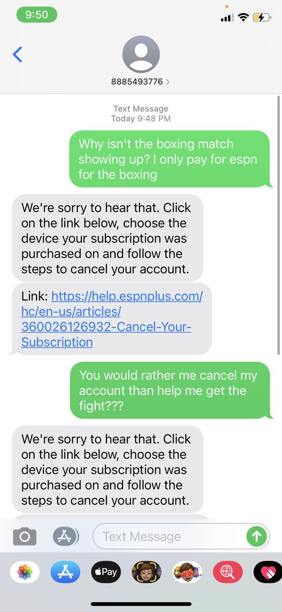 MRJboxing's tweet photo. @espn  this is really poor quality service. Makes no sense why you would advertise boxing and then NOT stream it... https://t.co/lfKvwuhi2a