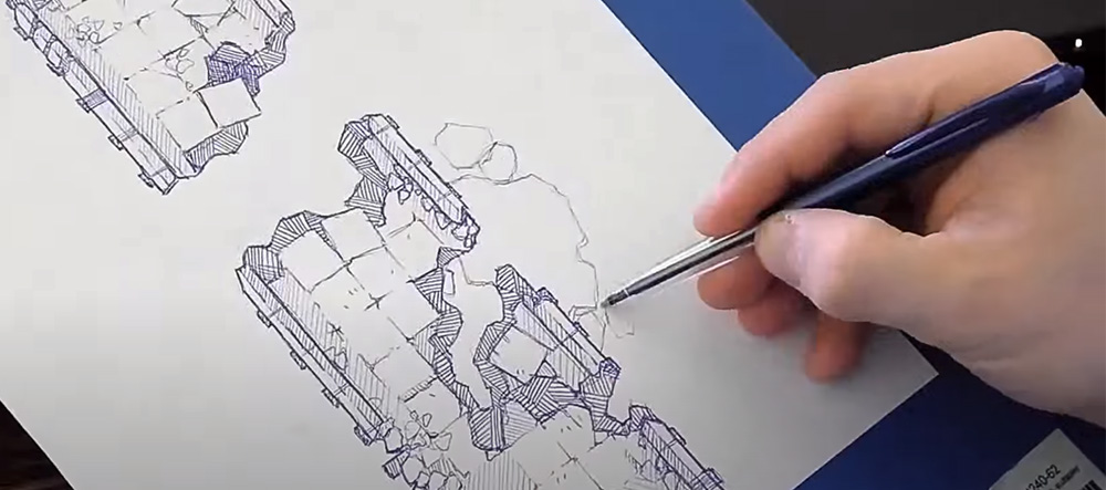 2minutetabletop's tweet photo. Interested in how I draw battle maps? I'm writing a guide now to answer just that question! Please enjoy the first part:

How to design and draft a battle map
https://t.co/ElH6AhteXe

#rpg #dnd #pathfinder #maps #dungeonsanddragons https://t.co/g77DSQFkjS