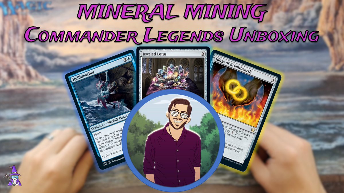EdhSalt's tweet photo. Welcome to the Mine! 

On our first episode of Mineral Mining, Dom takes us through his #CommanderLegends Draft Booster Unboxing! 

https://t.co/MbyBXXQWne

#edh #mtgcmr #MagicTheGathering https://t.co/wUFNl4fwEN