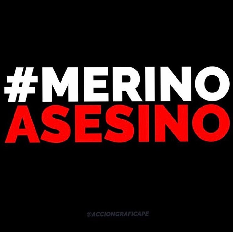 #MerinoDictador #MerinoAsesino  #PeruEstaEnNuestrasManos #RenuncieYaMerino #14Nov2020  #MerinoJamasSeraMiPresidente <a href="/Politica_LR/">Política y Economía La República</a>
