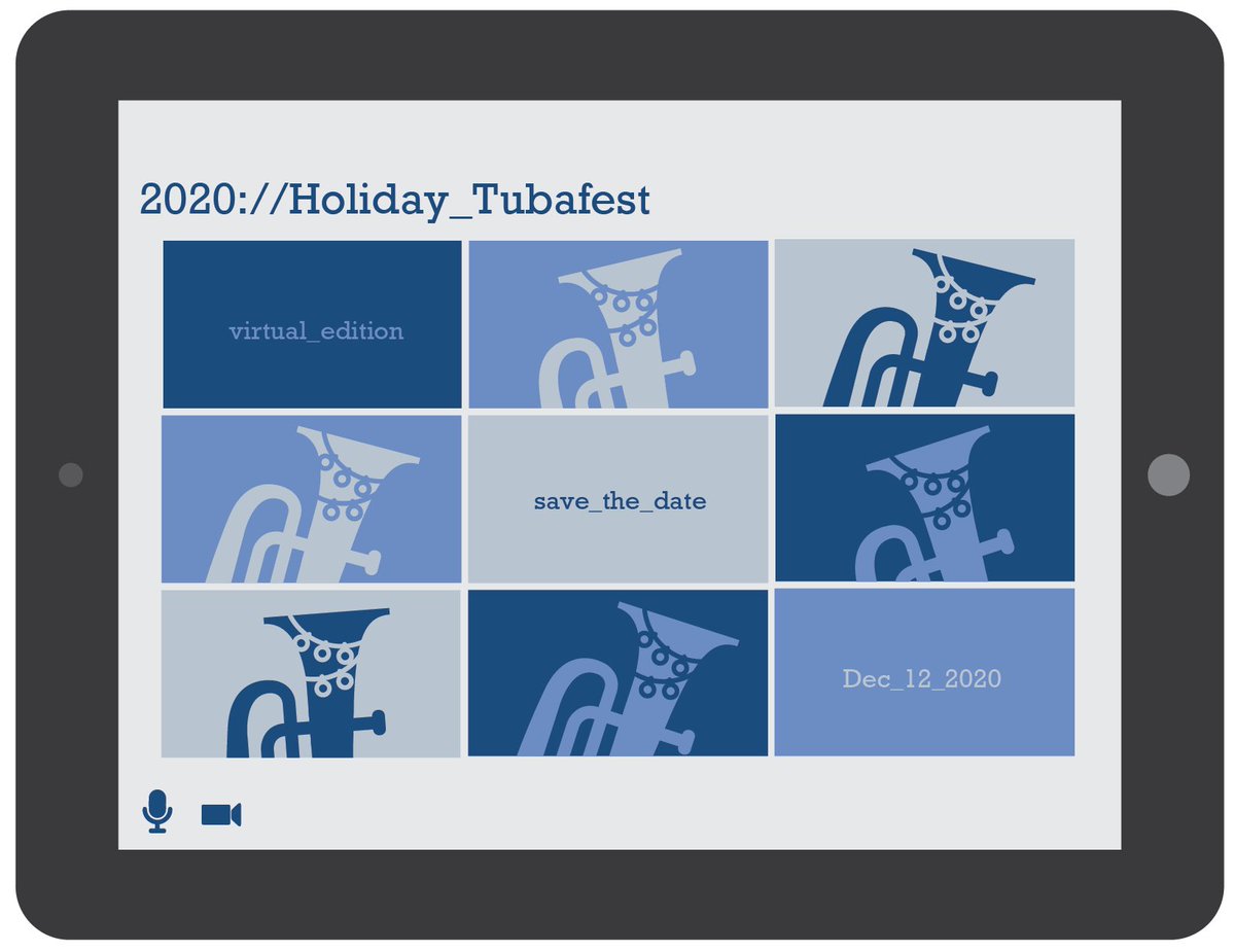 gingricn's tweet photo. 4 weeks away! #holidaytubafest_yyc #2020 #virtual_edition Get your recordings in by Nov 28!!! Thx to Dave Reid, @tommccaslin JF Cotnoir & @BrettLaCroix for play-alongs!
@CalClassical @CalgaryNow @CalgaryPhil @ShowbandCS @CoalitionCanada @CADME_YYC #tuba https://t.co/E0nUXkC4QN
